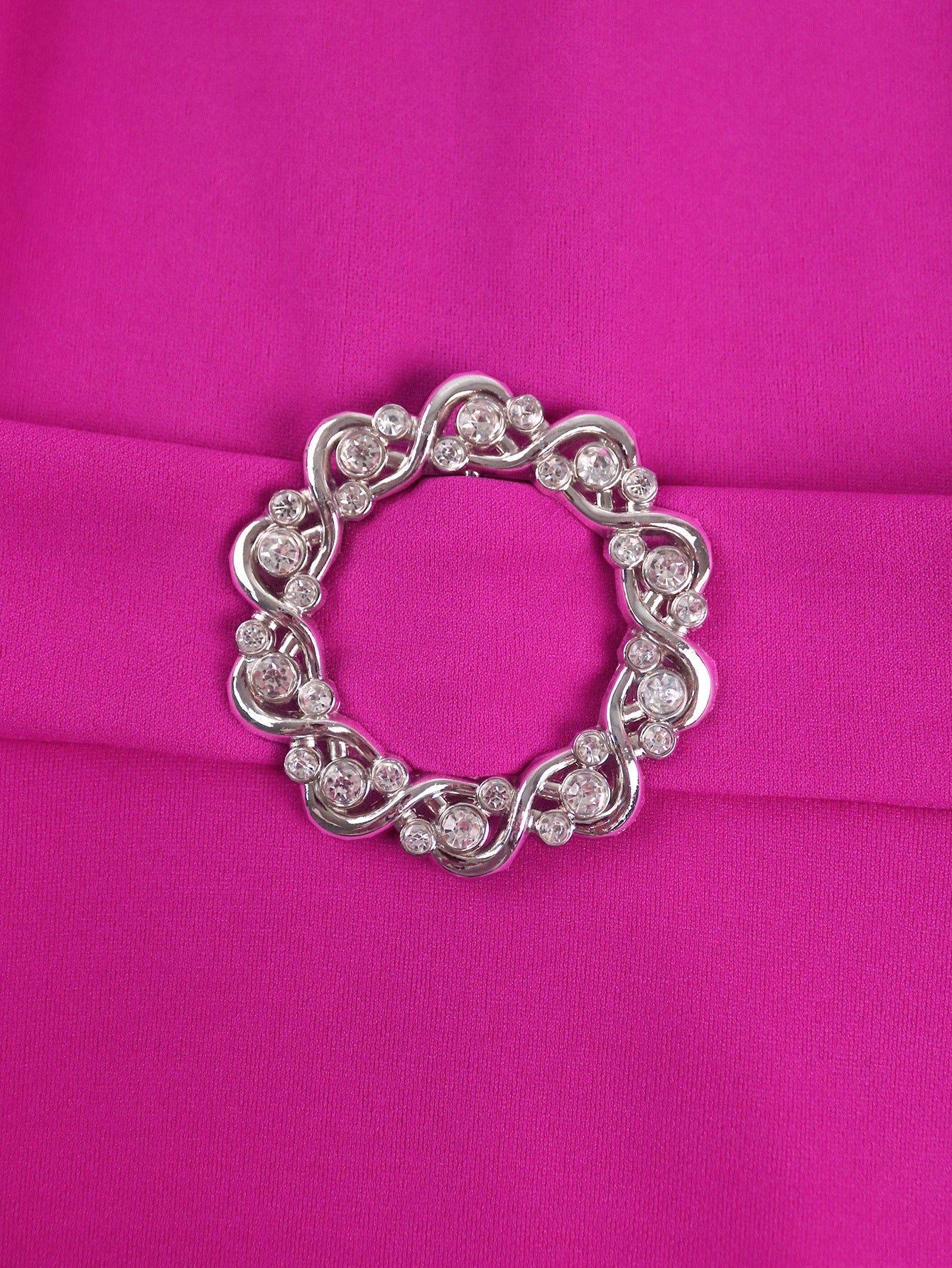 Plus-Size Women Elegant Contrast Color Ruffled Short-Sleeved Dresses 6