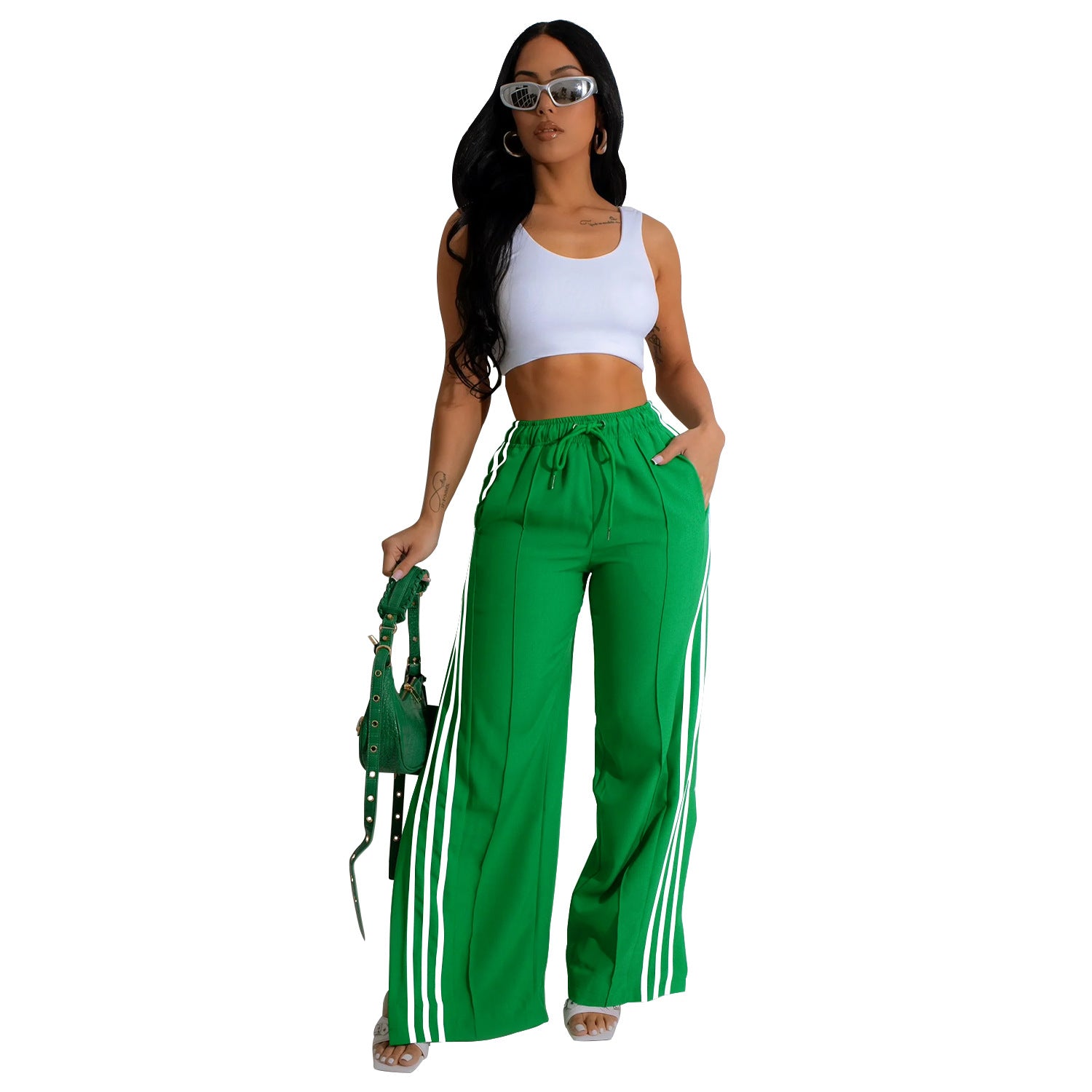 Women Solid Sweatpants 15