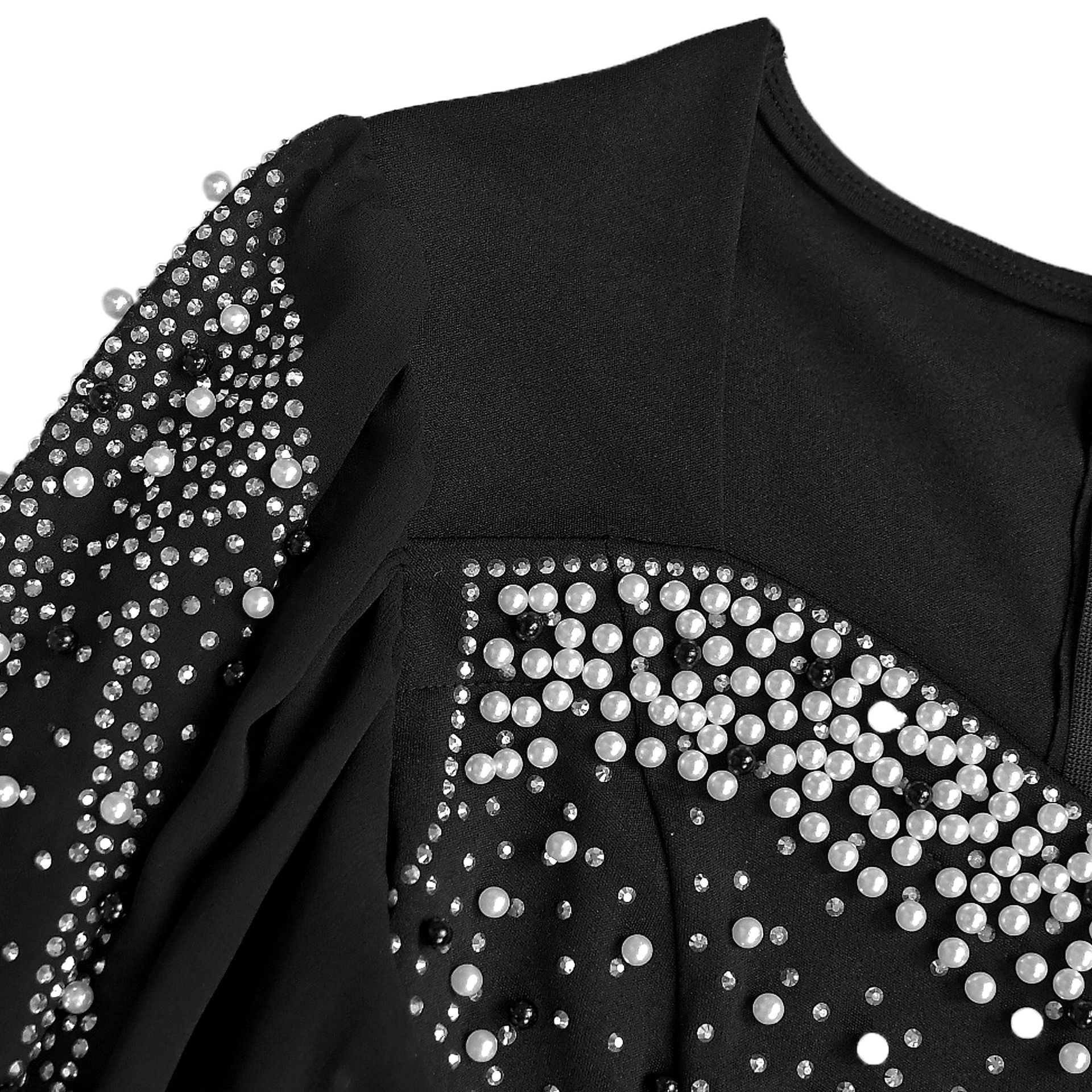 Women's Elegant Chic Beaded Fashionable Evening Dress 24