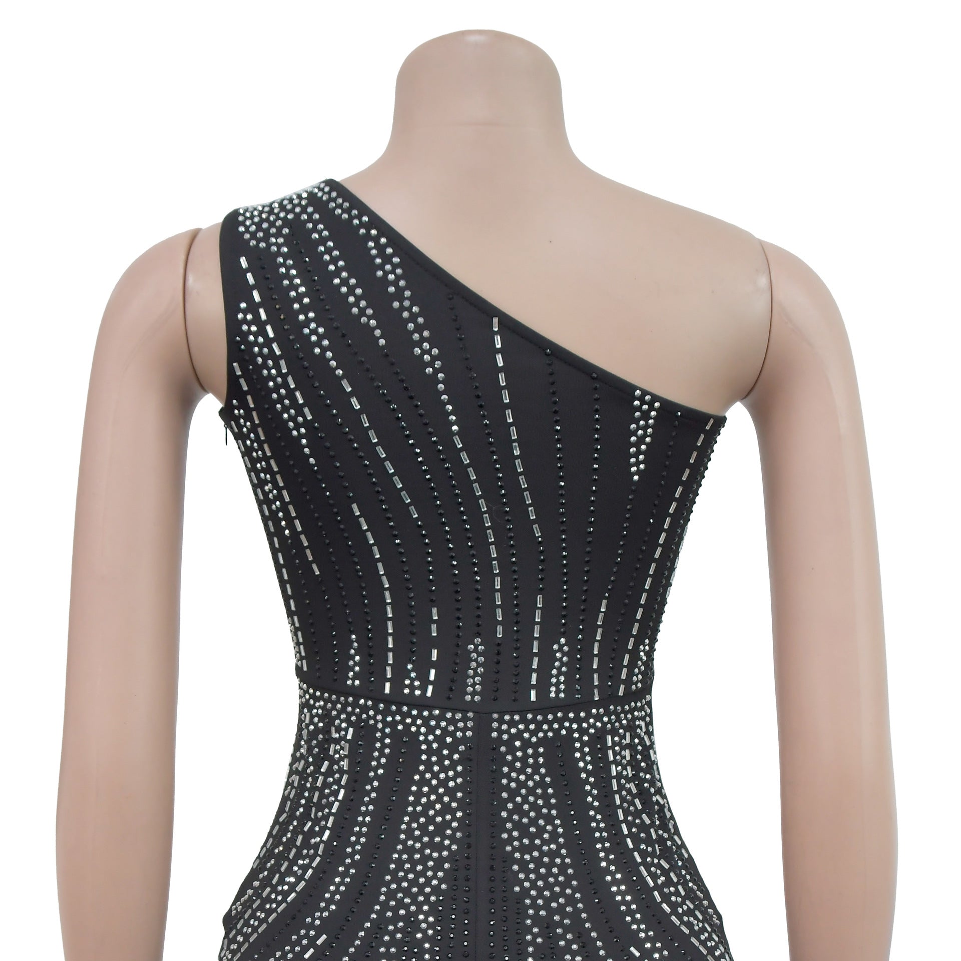 Women Sexy Beaded Dress Long 13