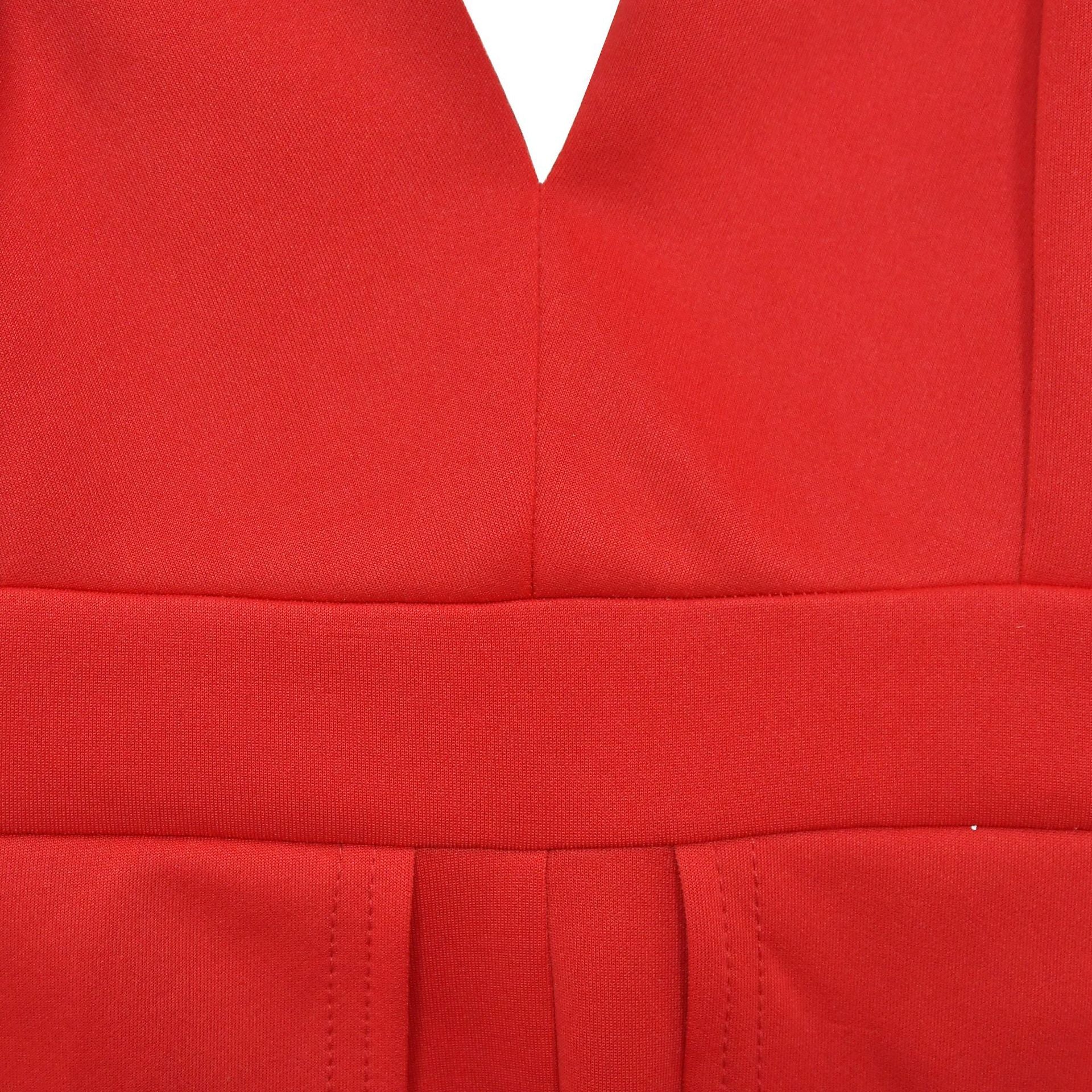 Women Solid Sexy V Neck Pleated Jumpsuit 20