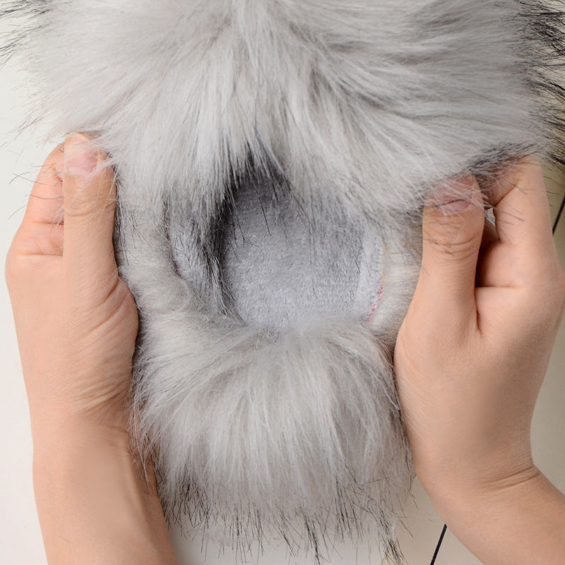 Women Furry Home Furry Warm Slippers 8