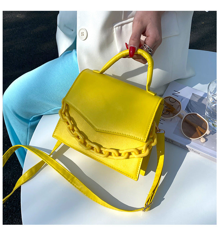 Women Simple Handbag Candy Shoulder Crossbody Bag 24