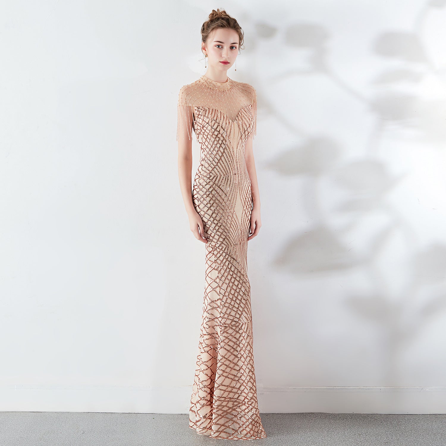 Evening Dress Spring Long Mermaid Slim Fit Formal Party Dress for Women 11