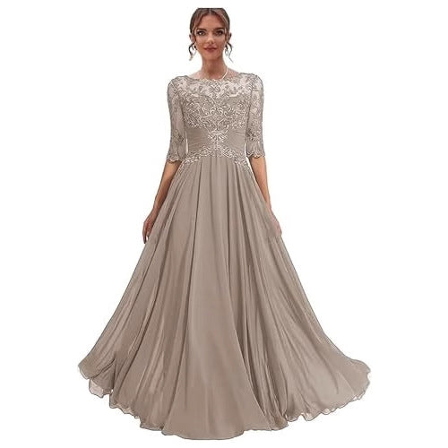 Women Lace Long Formal Evening Dress Prom Party Dress（Processing time need 3-6 days） 7