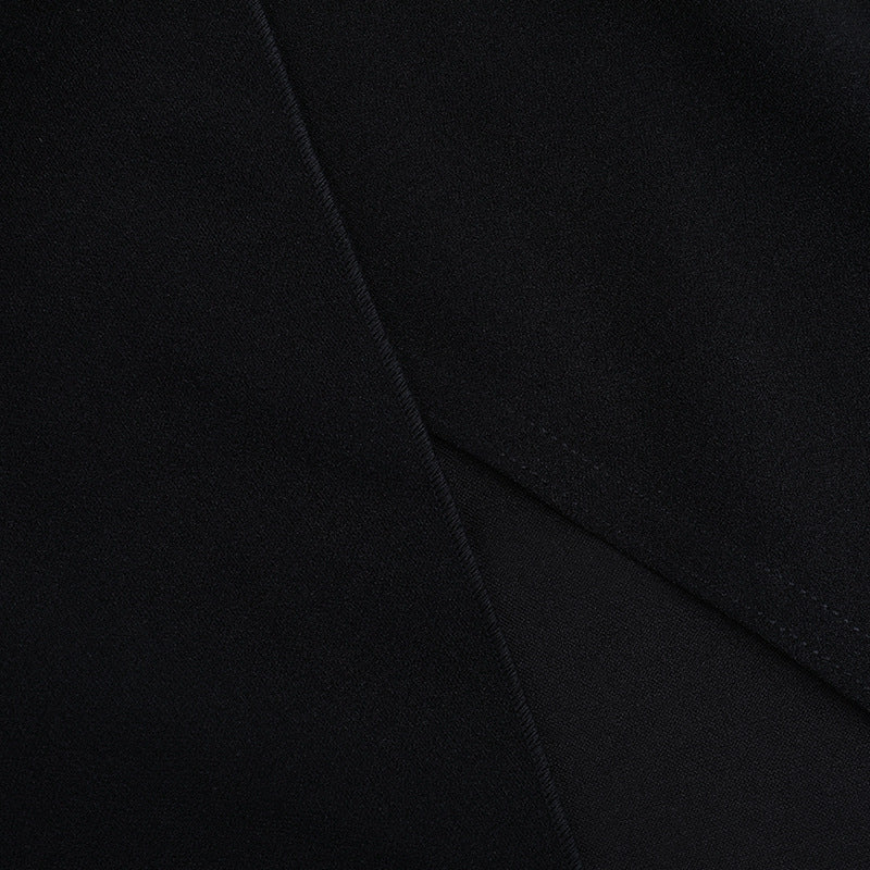 Women Square Neck Sexy Slit Ruffle Long Sleeve Maxi Dress 14