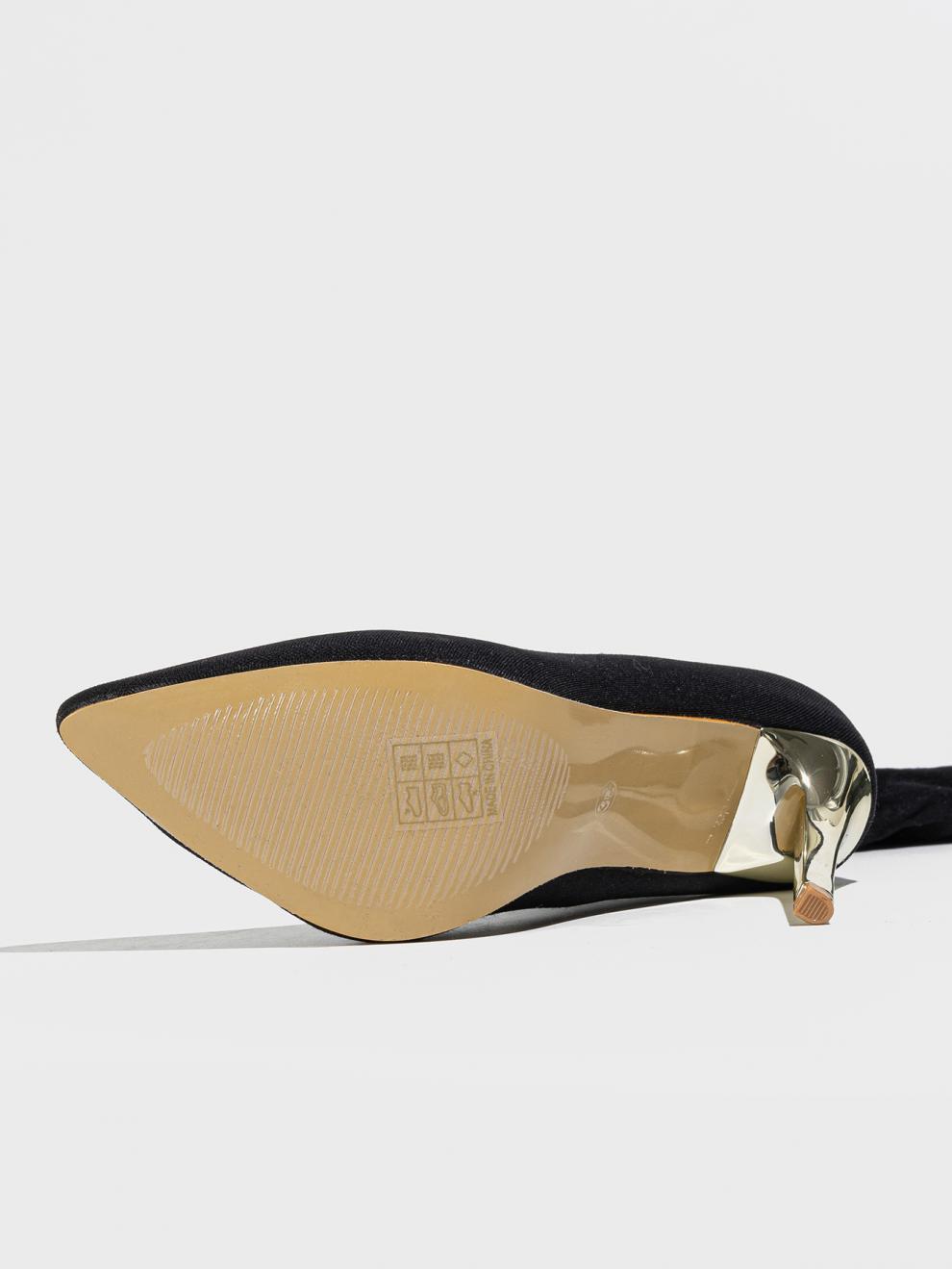 Pointed Stiletto Fashionable Sexy Women's Leggings Shoes 9