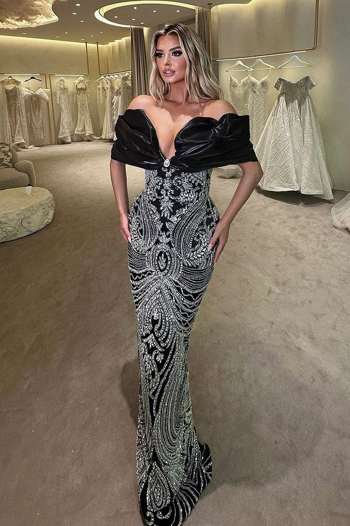 Women Embroidered Formal Party Evening Dress