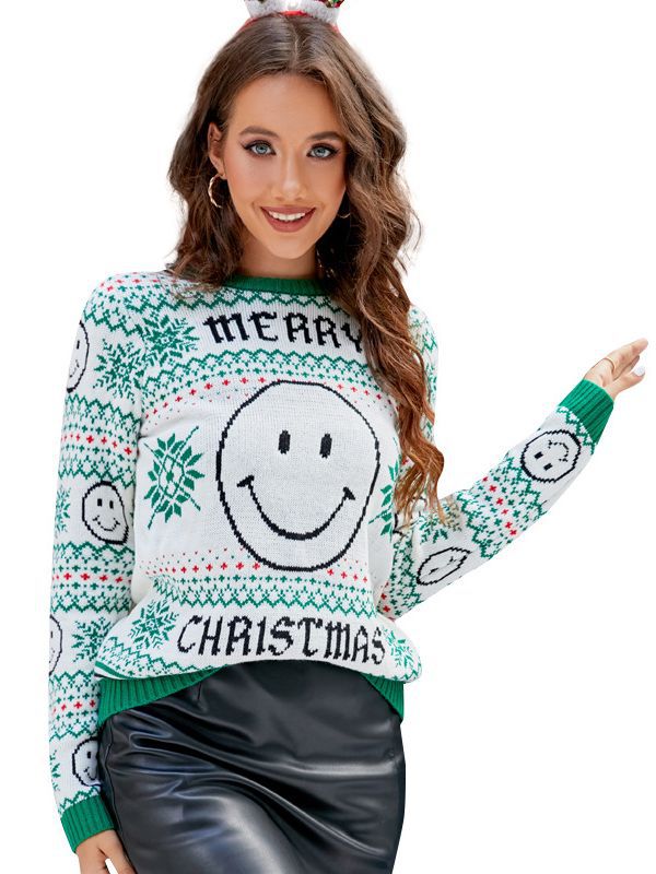 Christmas Women knitting sweater 6