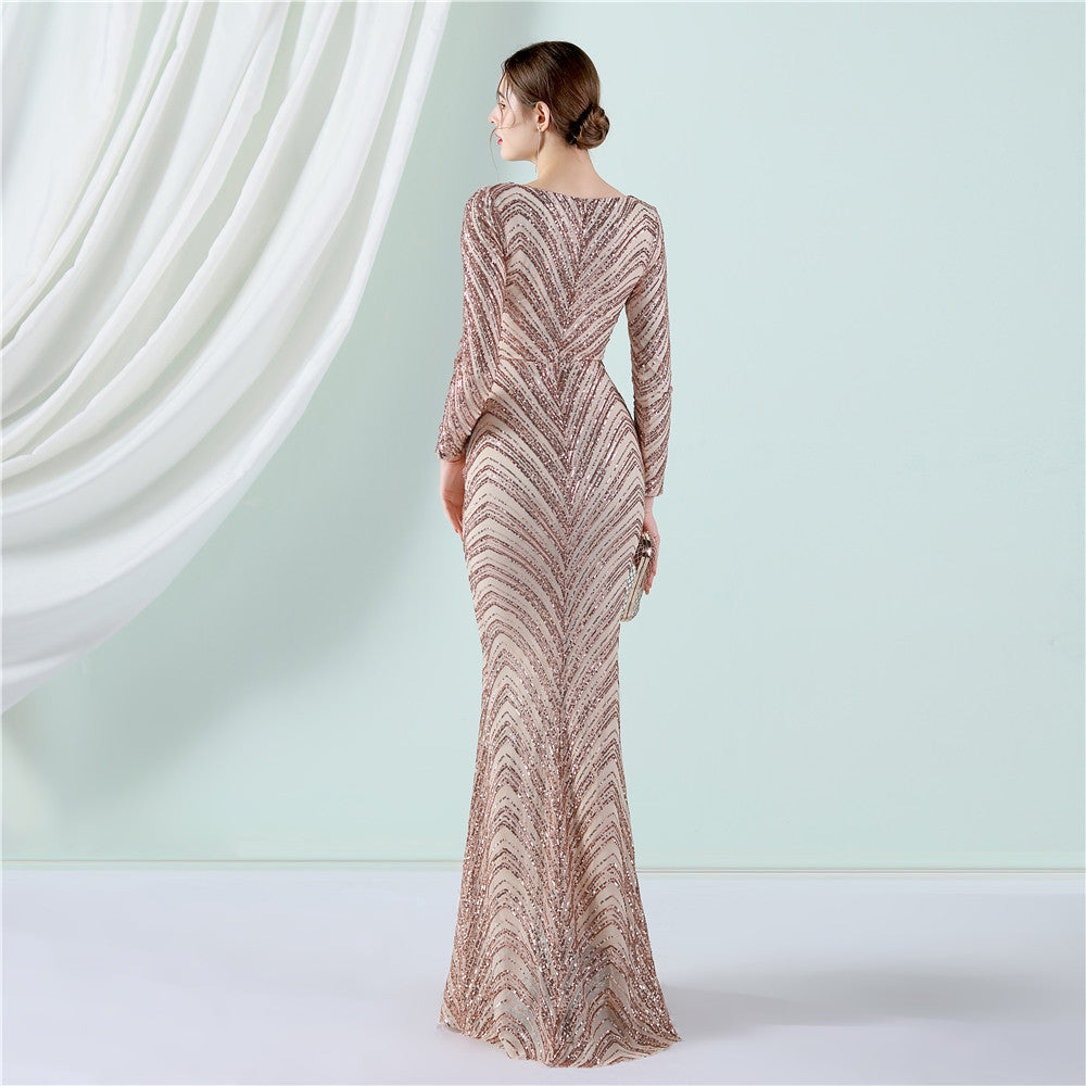 sequins plus Plus Size Formal Party Evening Dress 9