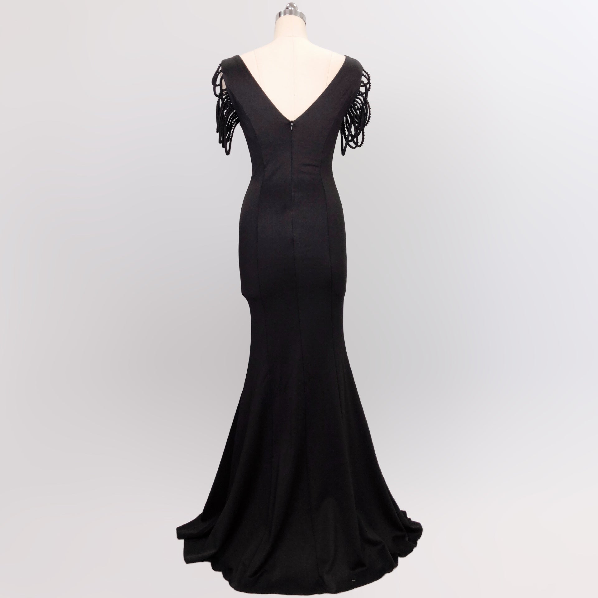 sexy fishtail dress bride wedding toast clothing 29