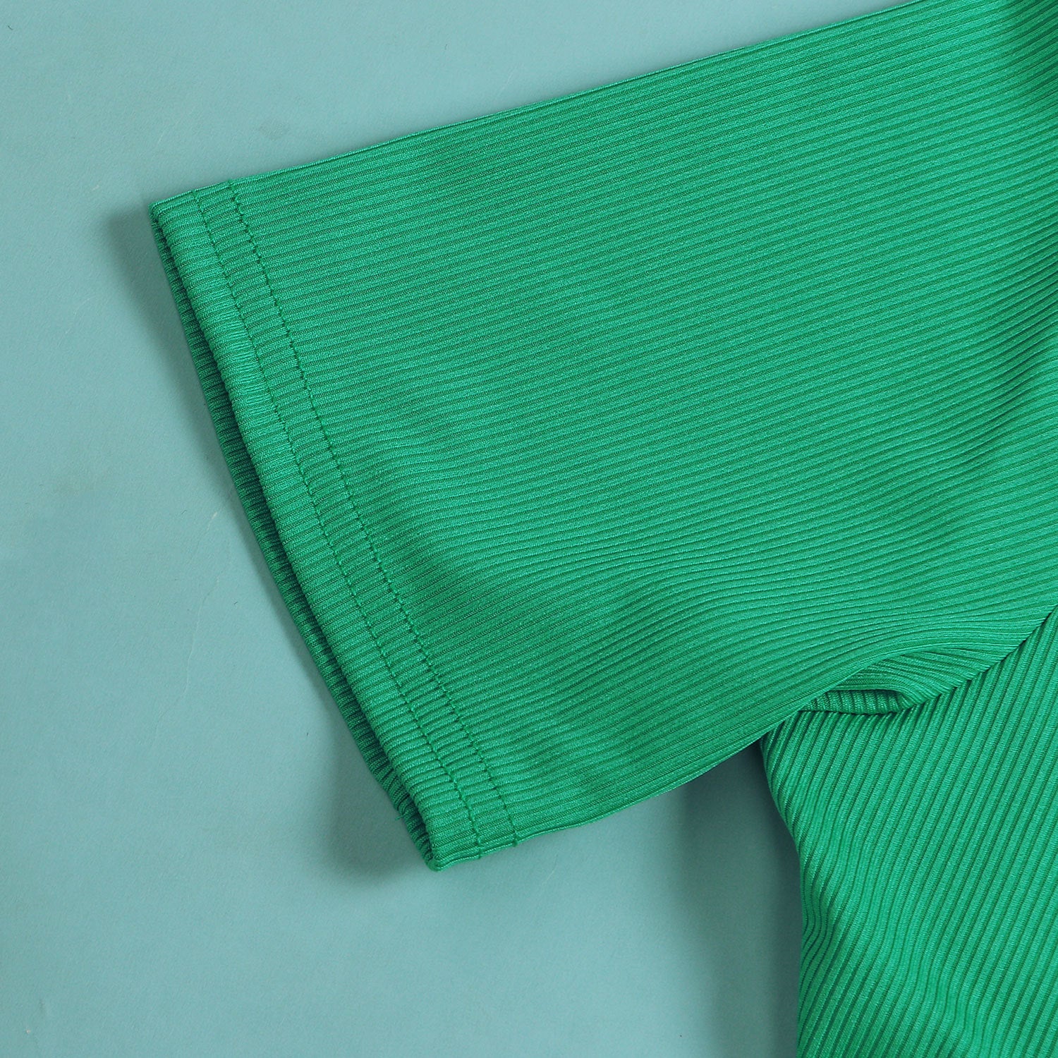 Women Sexy Turndown Collar Short Sleeve Top and Skirt Two-piece Set 39