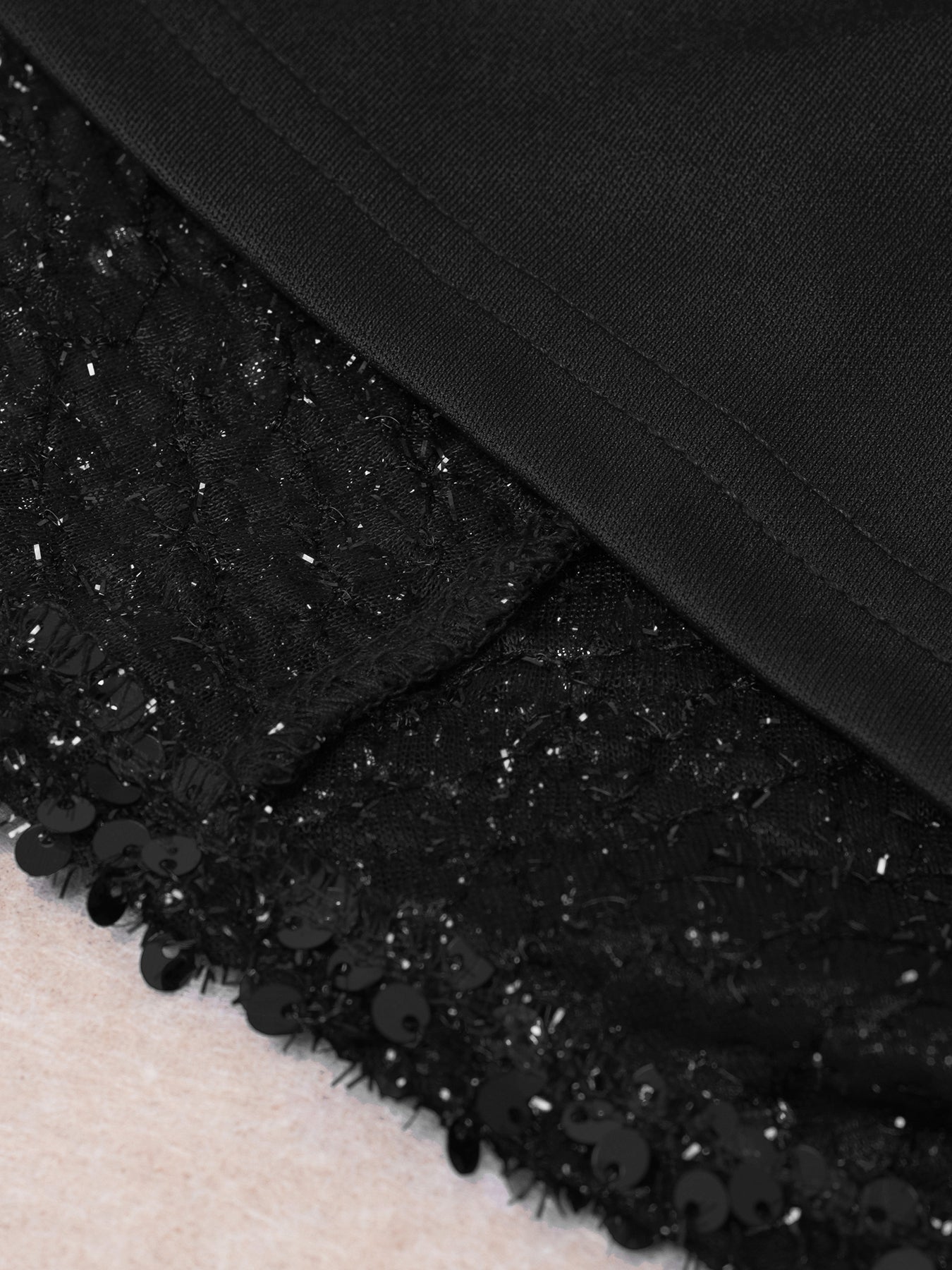 Women's Sexy Chic Chain Sleeveless Sequin Tight Fitting Formal Party Dress 21