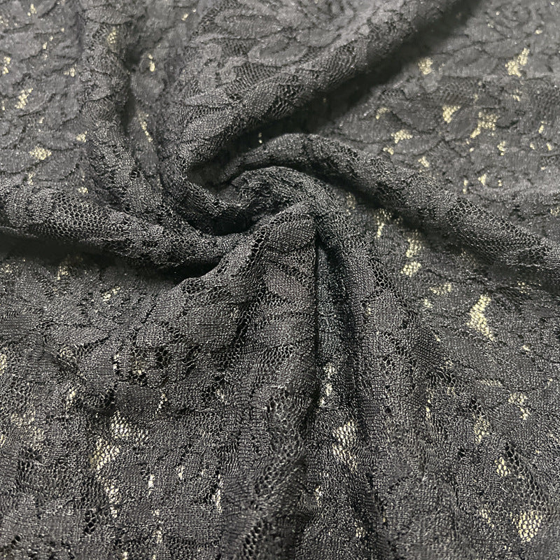 Summer Women's Fashion Strap Sexy See-Through Lace Slim Dress 17