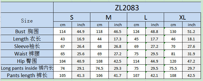 Autumn Women's Fashion Chic Print Pants Long Sleeve V-Neck Top Two-Piece Set 8