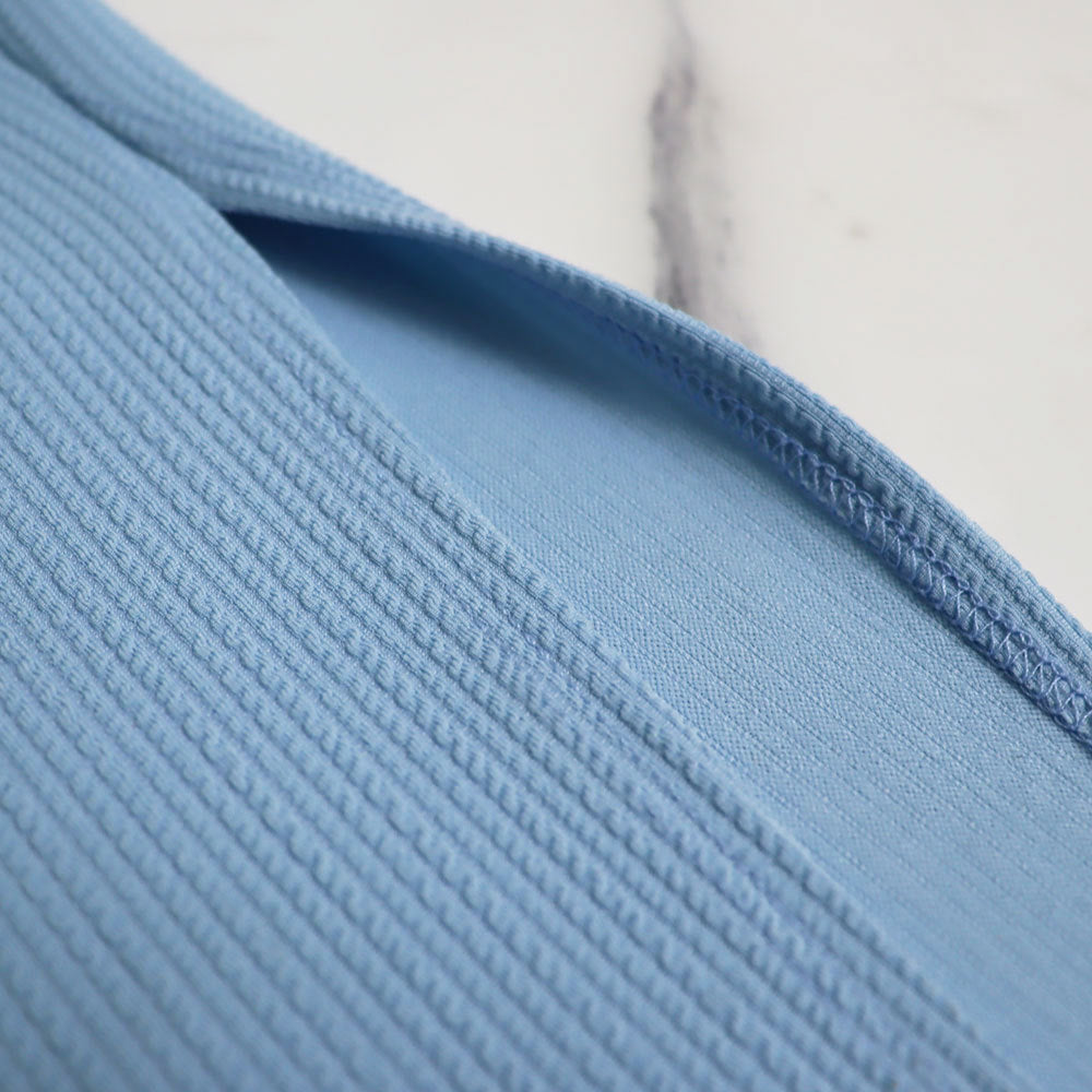 U-neck Tight Fitting short top with high waist and slit Bodycon long skirt autumn and winter two-piece set 37