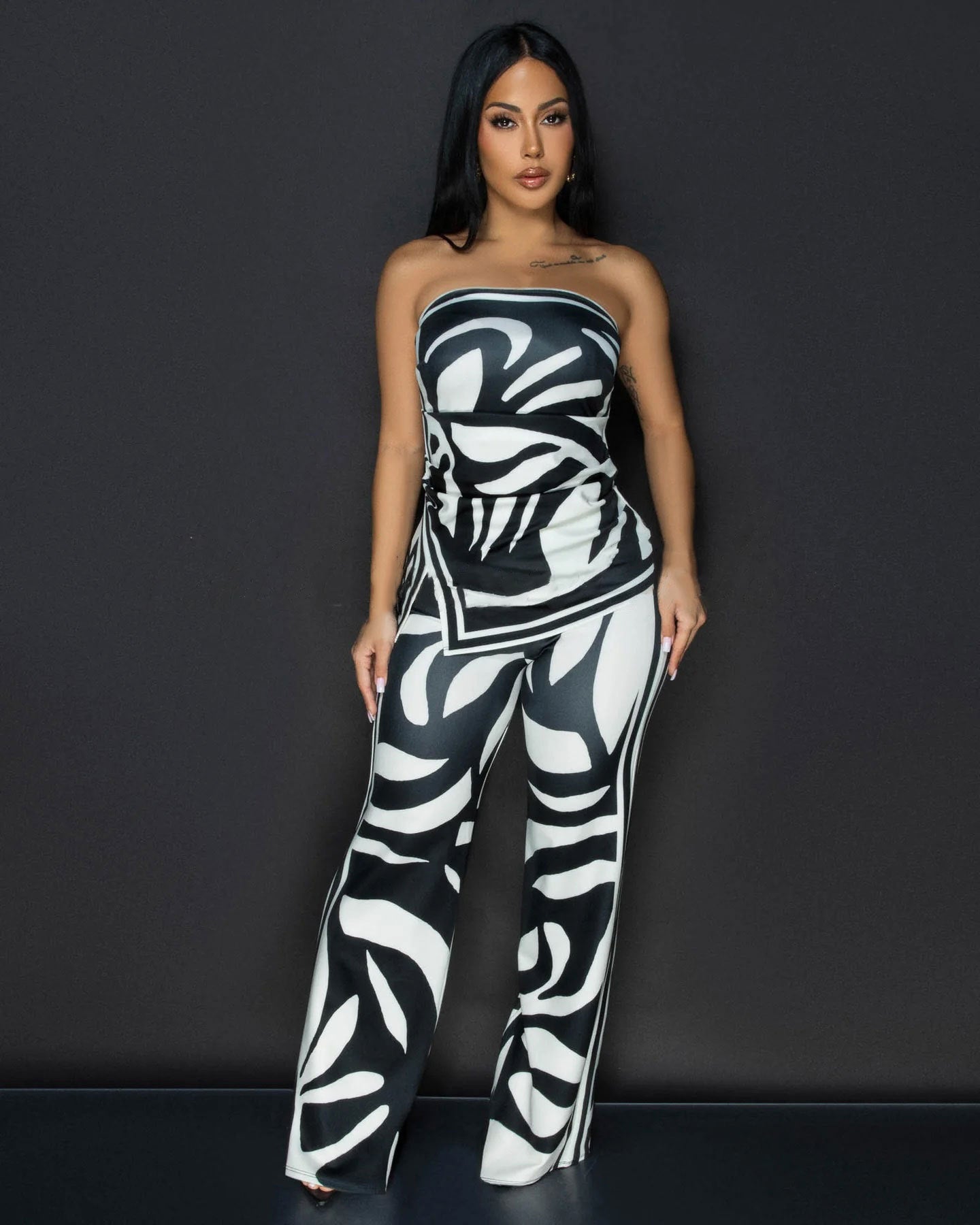 Women Sexy Print Two Piece Set 3