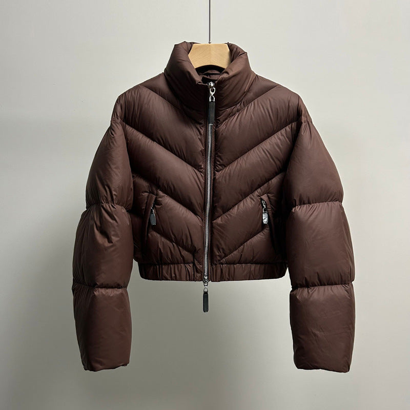 Women's Retro Down Jacket Puff Coat