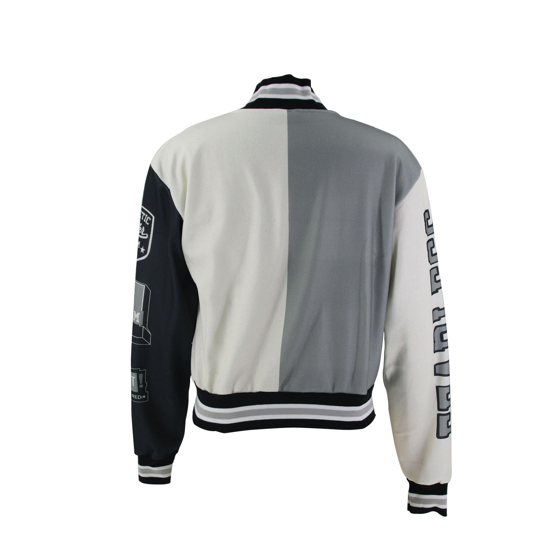 Color-Block Embroidered Baseball Jacket 5