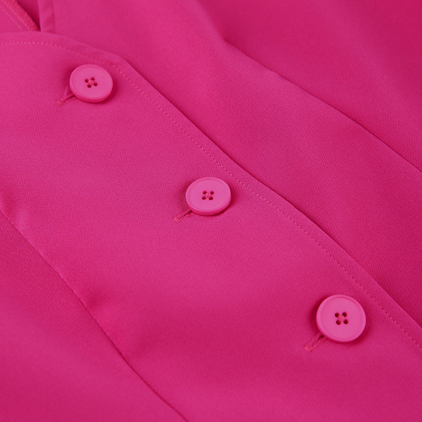 Premium Sleeveless Tank Trousers Two-Piece Vest Casual Fashion Set 17