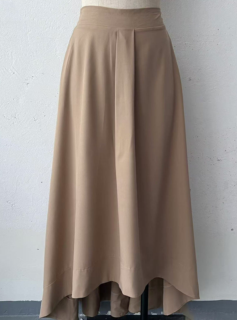 Autumn Trendy Solid Color Chic Skirt 4