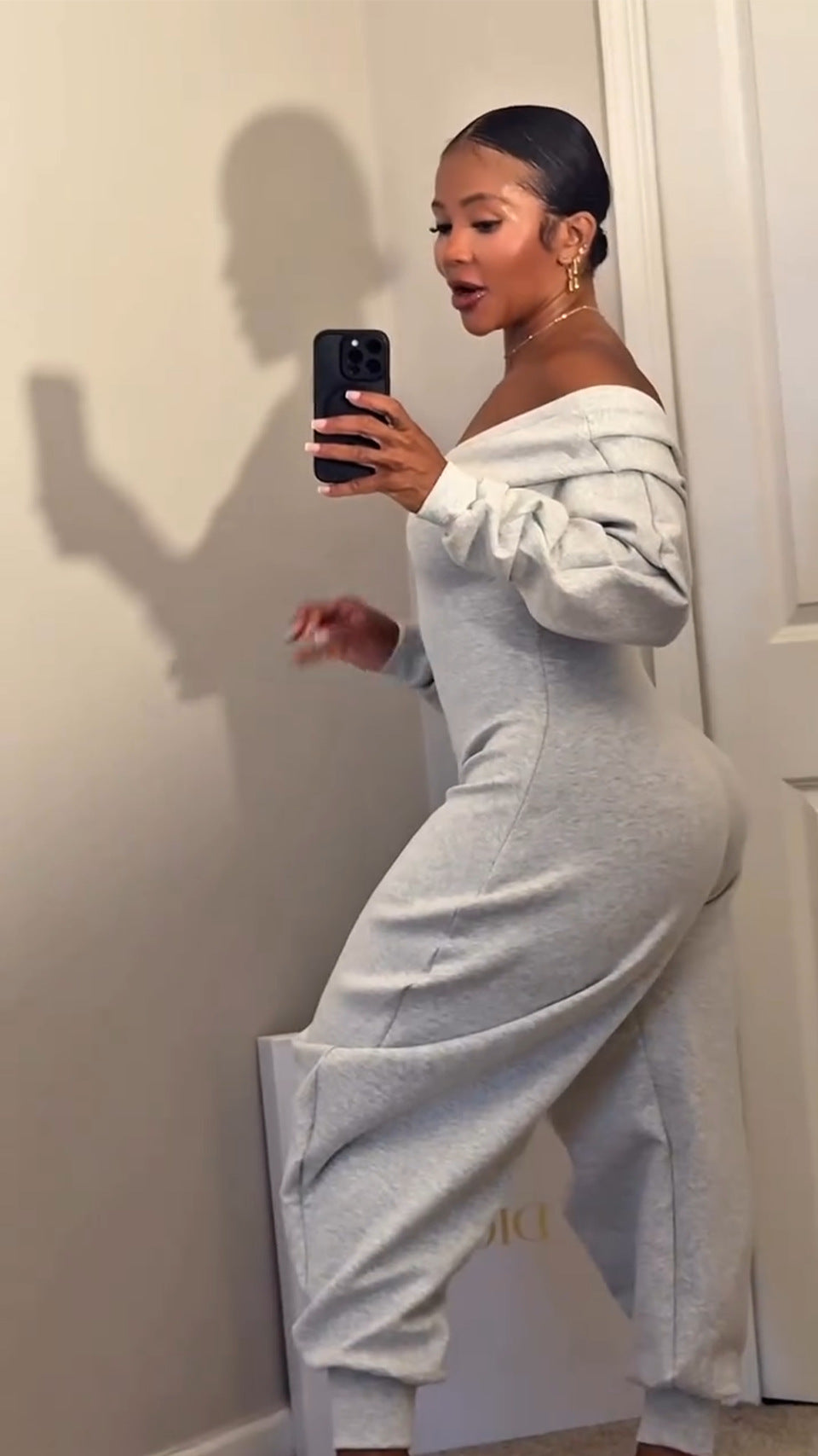 Jumpsuit Women's V-Neck Sexy Long Sleeve Sport Jumpsuit 10