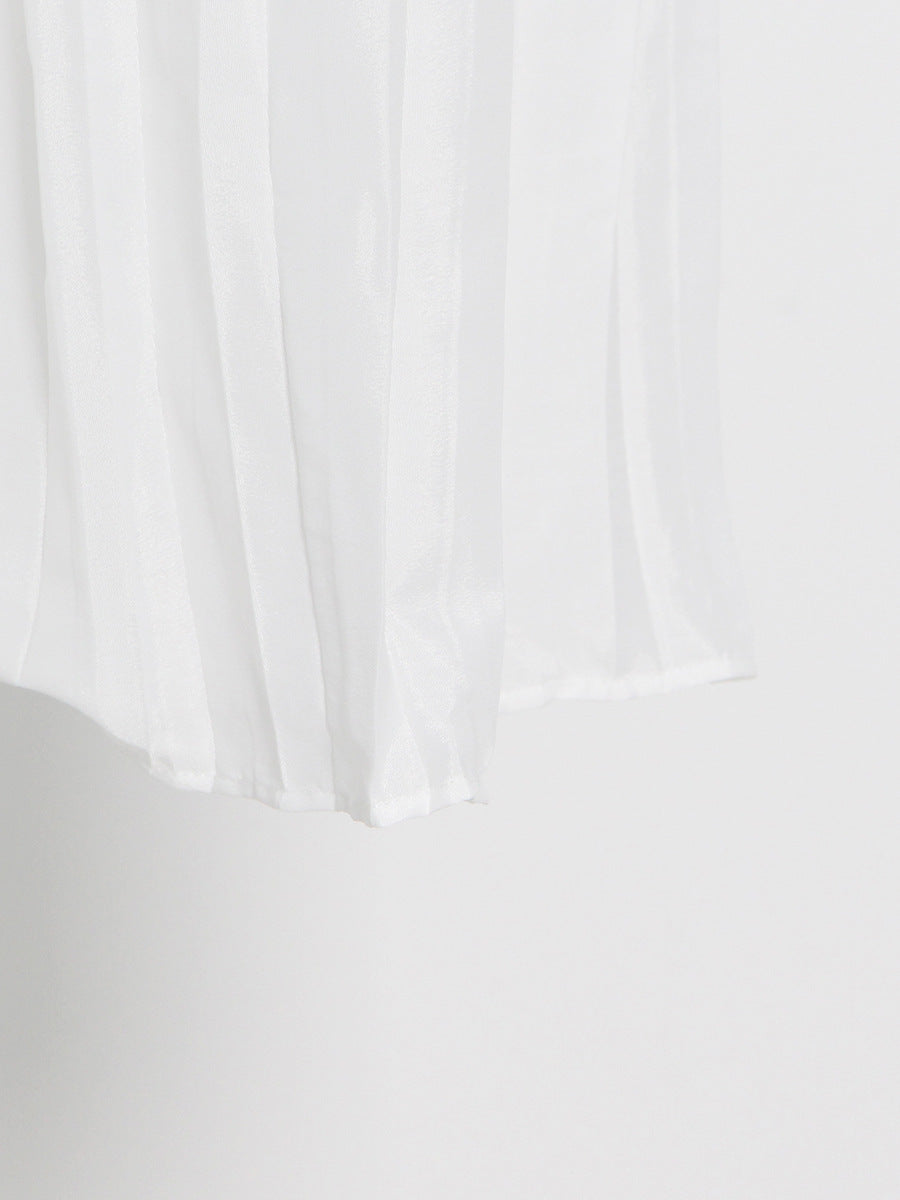 Fashion Two-Piece Spring Round Neck Sleeveless Slim Waist Irregular Two Piece Set 31