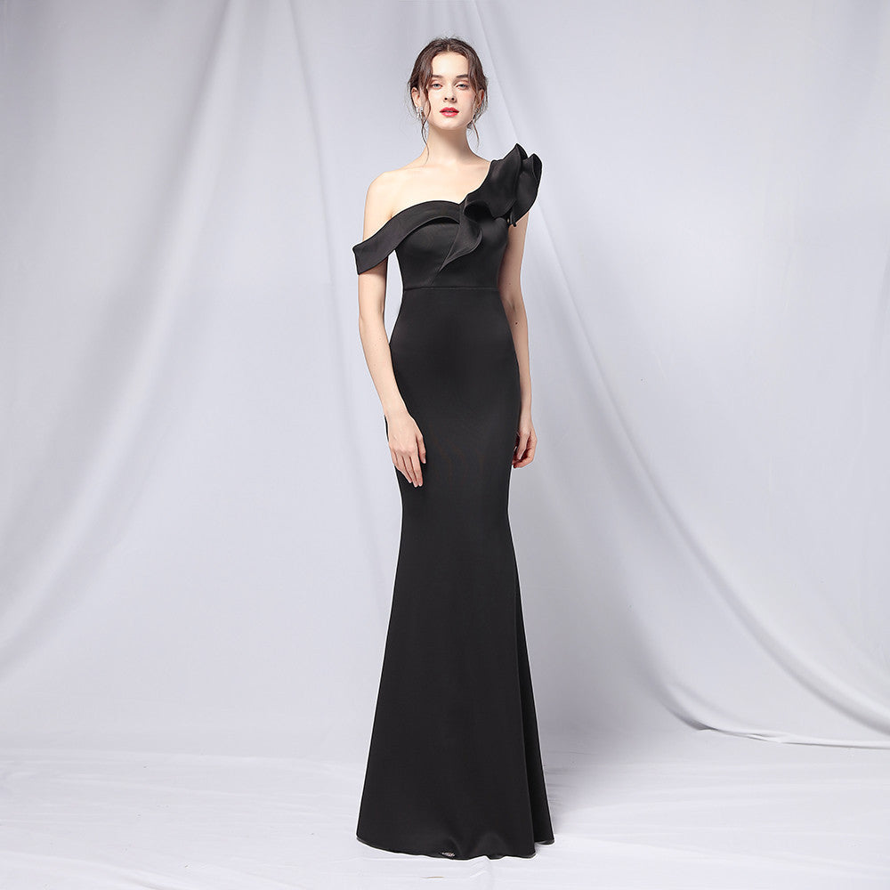 Summer Formal Off-Shoulder Long Mermaid Evening Dress 10