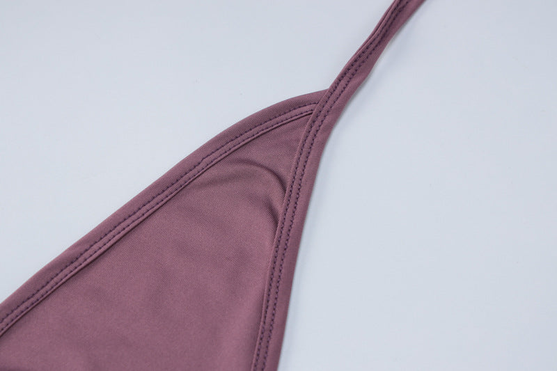 Summer V-neck Halter Neck Sexy Low Back Sports Slim Jumpsuit Women 14