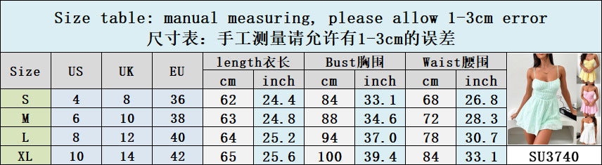 Women Strapless Solid suspender Dress pants 7