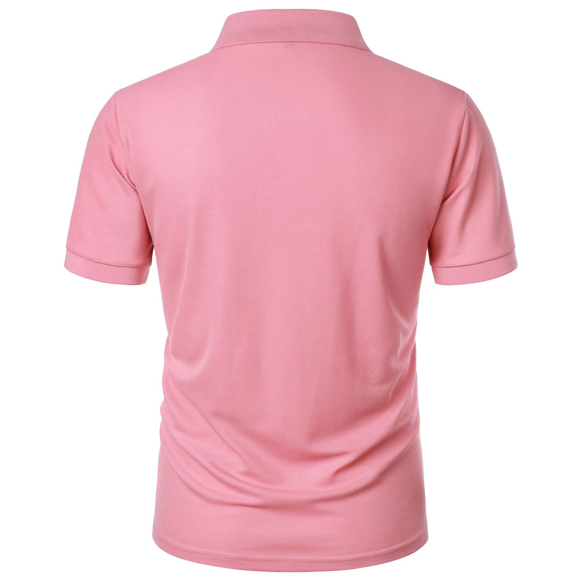 Men's Summer Solid Short Sleeve Top 18