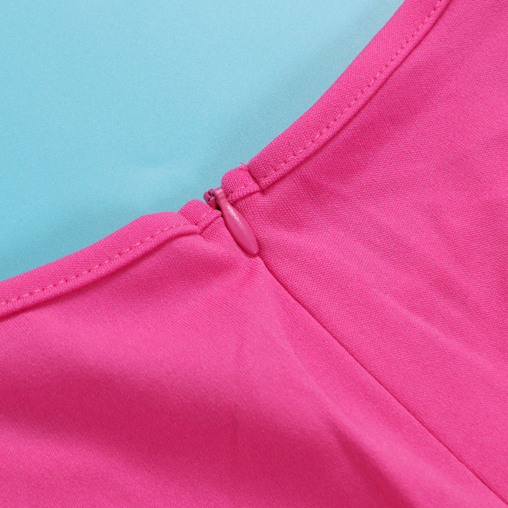 Casual Fashion Sleeveless Slim Back Slit Bodycon Dress Waistcoat Two-Piece Set 29