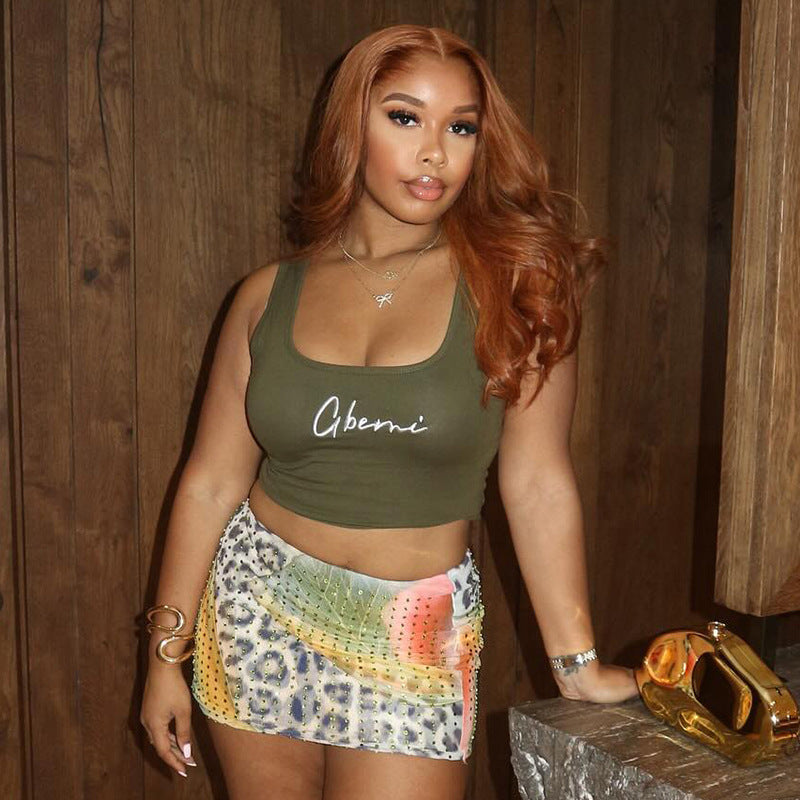 Women Leopard Print Sexy Skirt 4