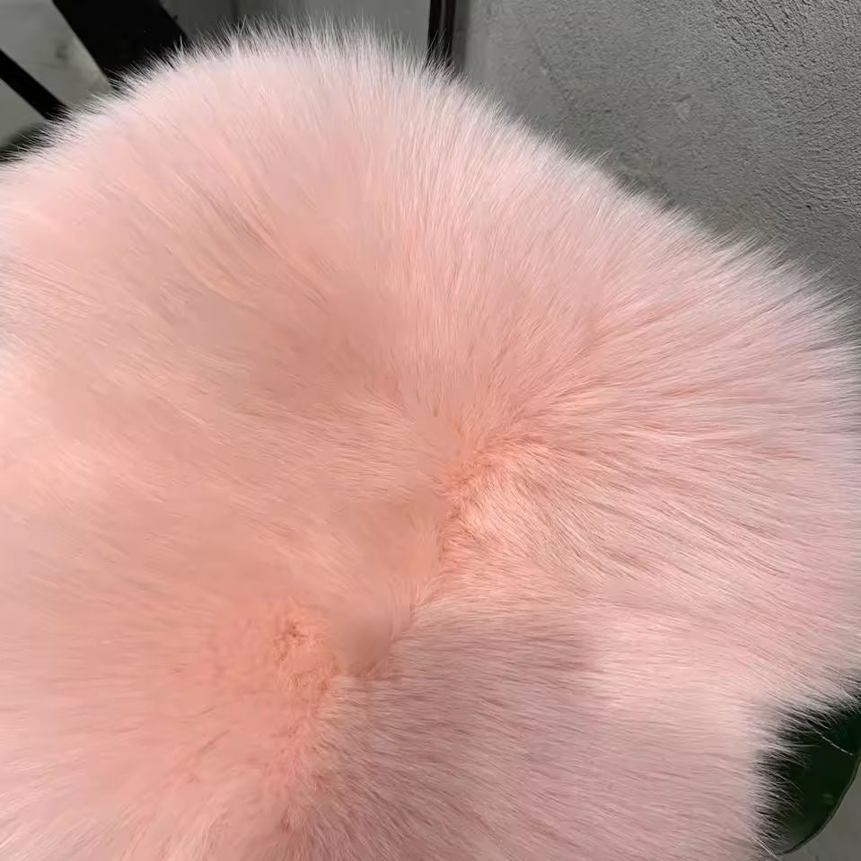 Faux Fur Coat Fox Fur Short Patchwork Winter Warm Top Jacket 13