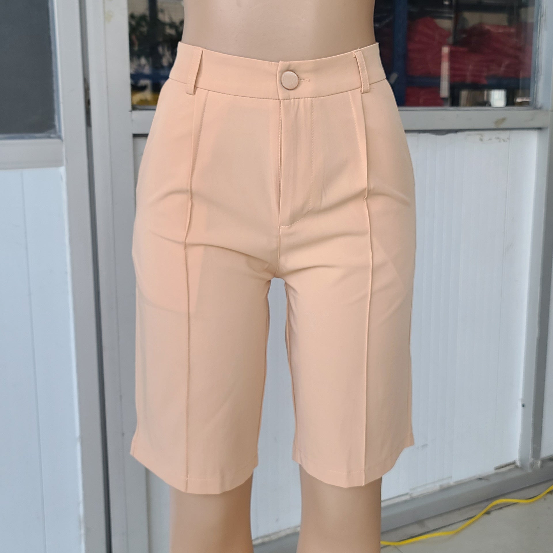 Women Career Blazer and Shorts Two-Piece Set 22