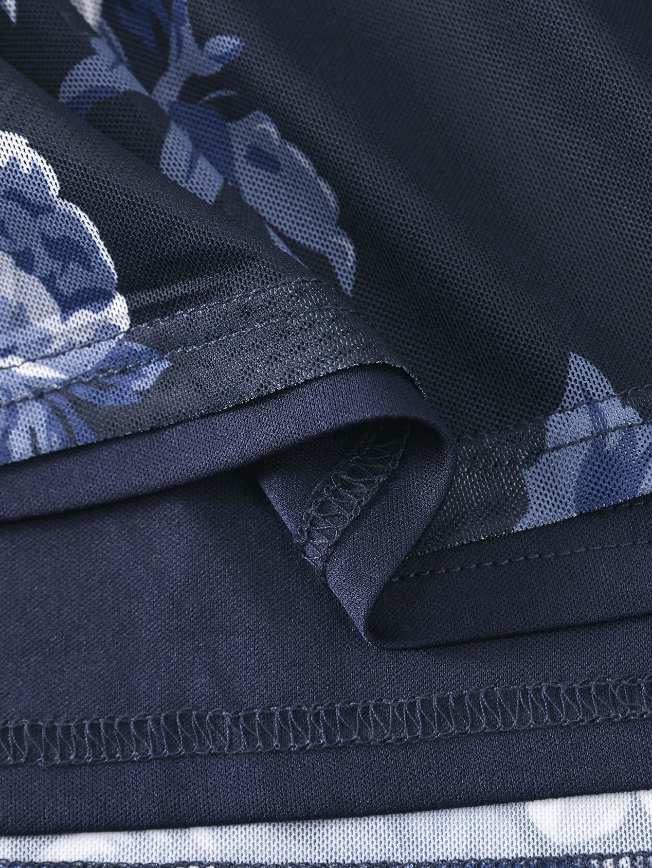 Sheer Mesh Strap Low Back Fishtail Gown 21