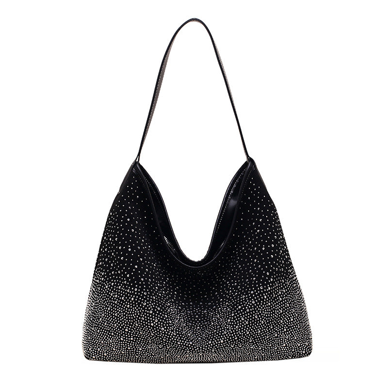 Women Shoulder Stud Style Bucket Bag 3