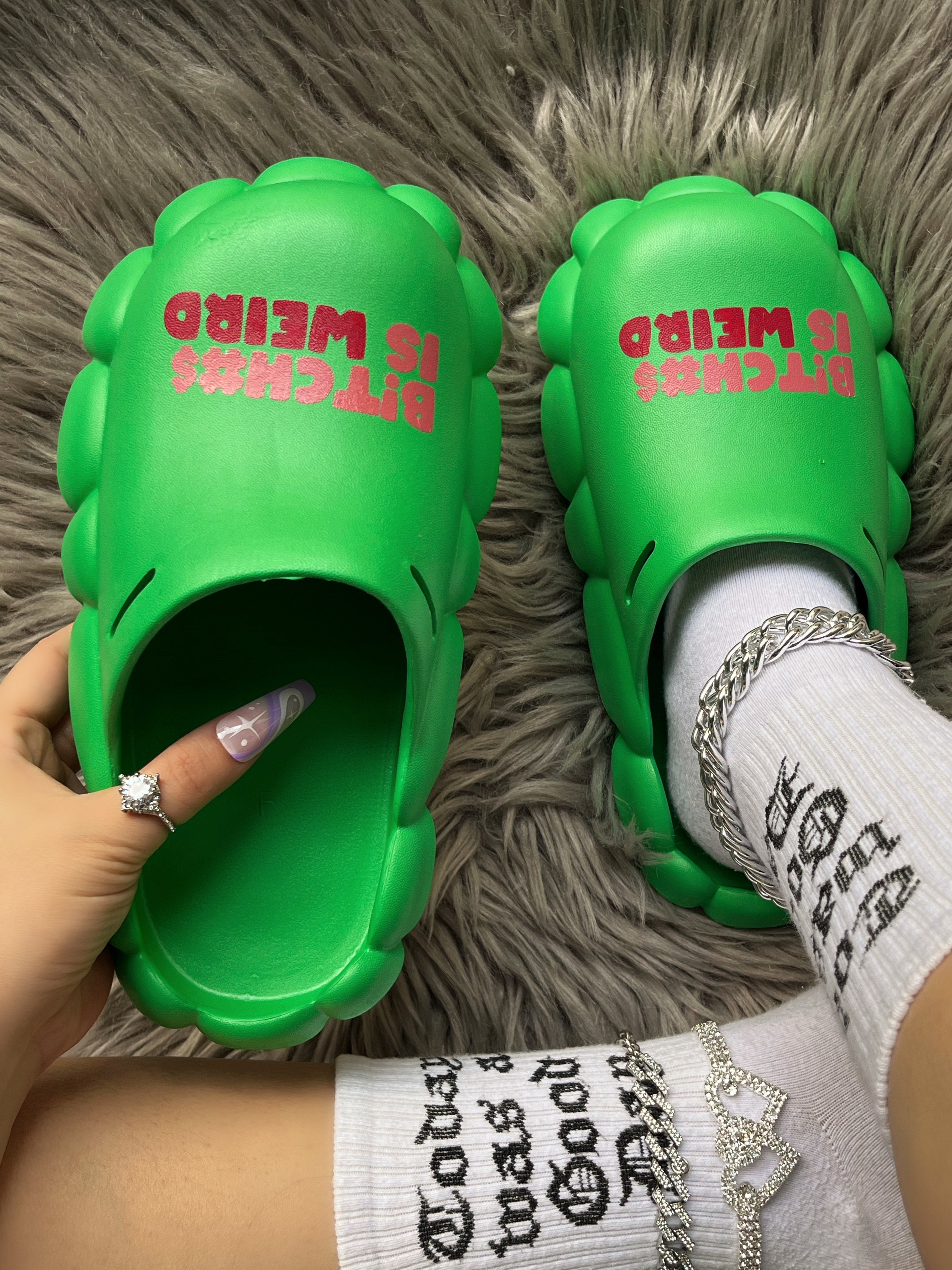 Spring And Summer Women's Shoes Sandals And Slippers Couple Eva Waterproof Women Slippers 86