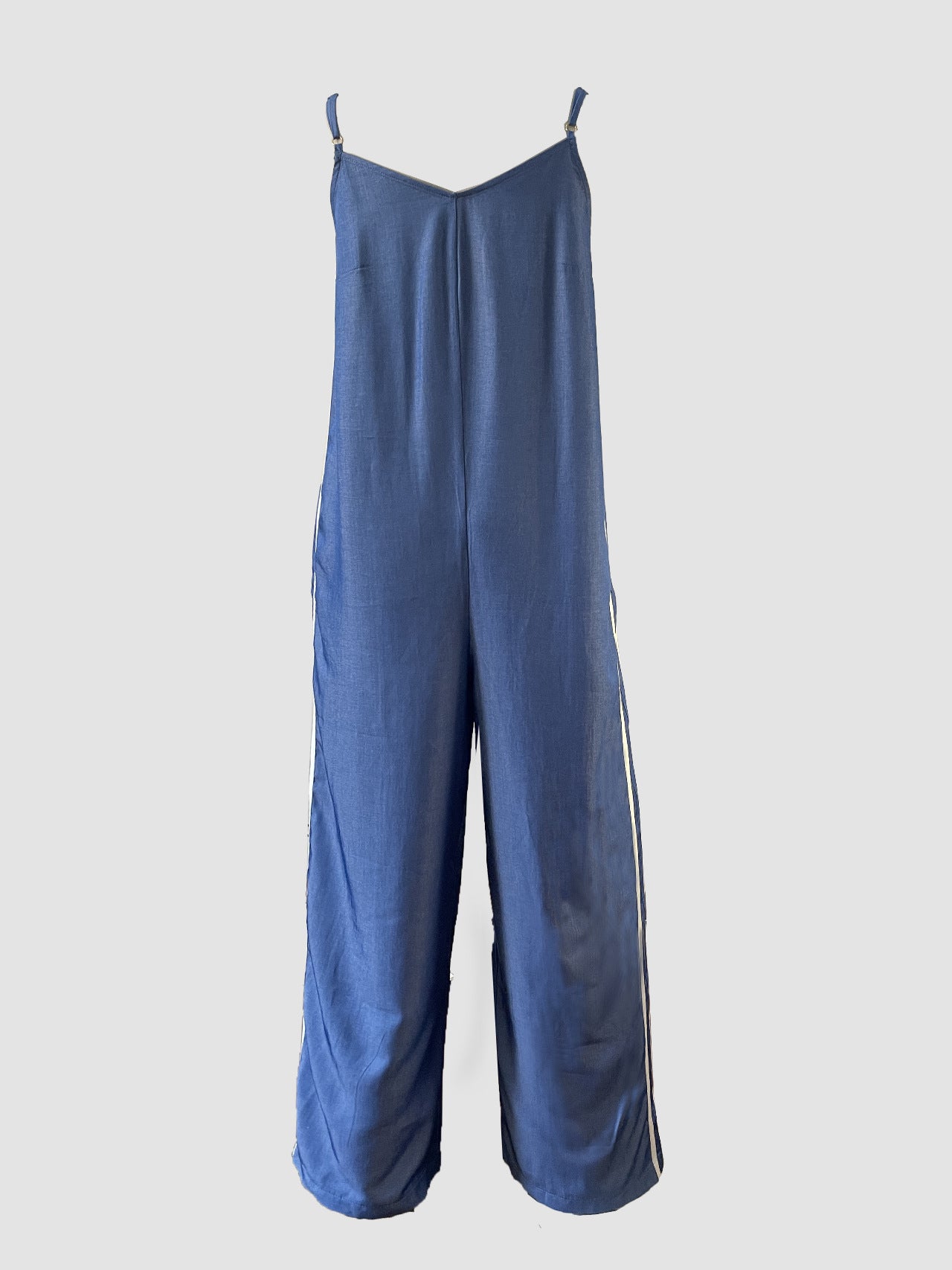 Women Striped Wide-Leg Jumpsuit 6