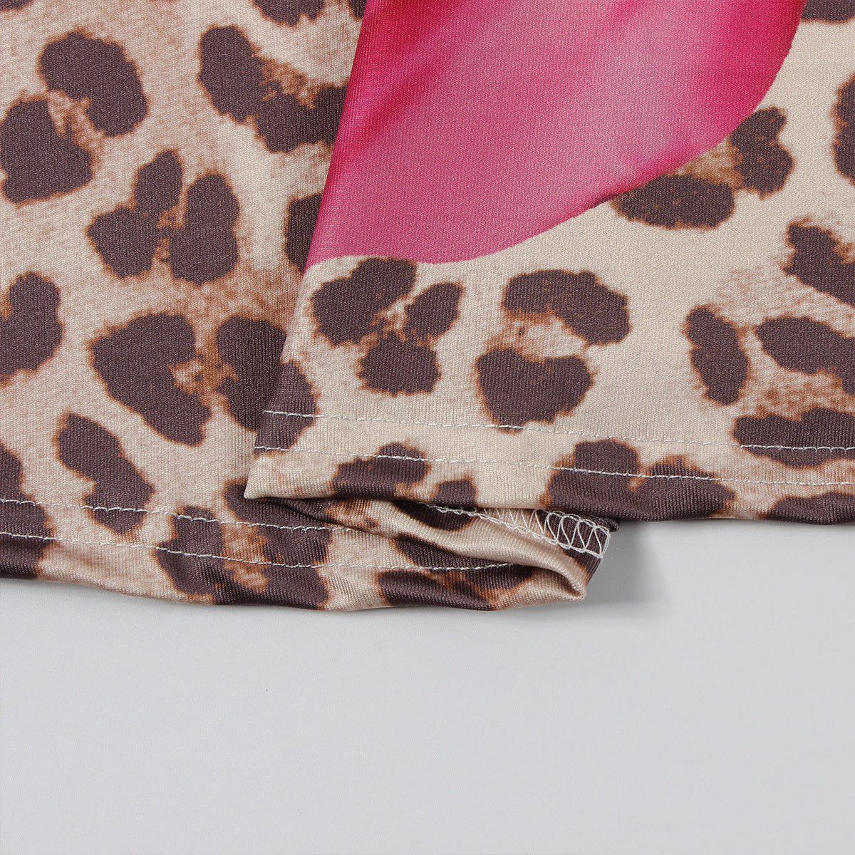 Women's Chic Leopard-Print Slim Sexy Low-Back Dress 13