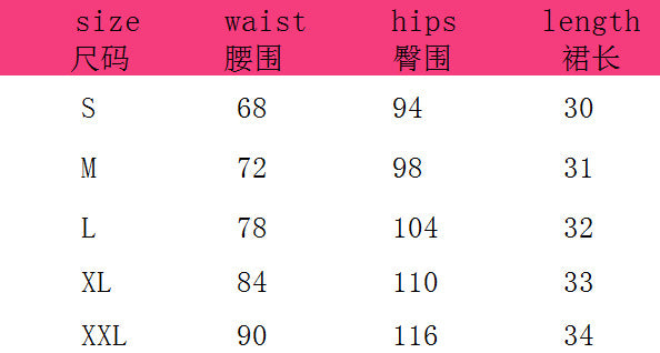 Women Summer Sexy Zipper Washed Skirt 9