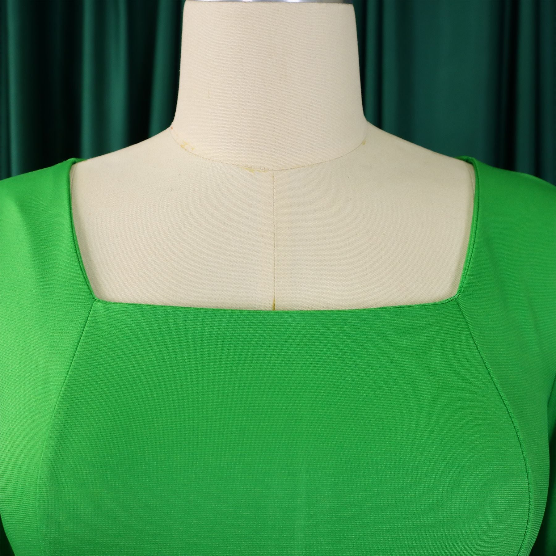 African Women's Turndown Collar Fashion Chic Short Sleeve OL Ruffle Slim Waist Dress 13