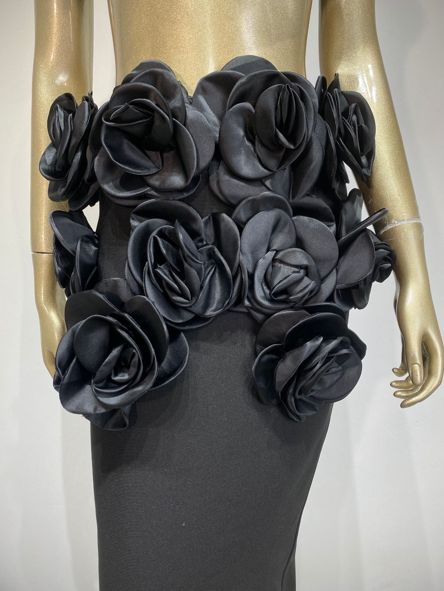 Floral Bustier Top & Long Skirt Beach Party Outfit 26