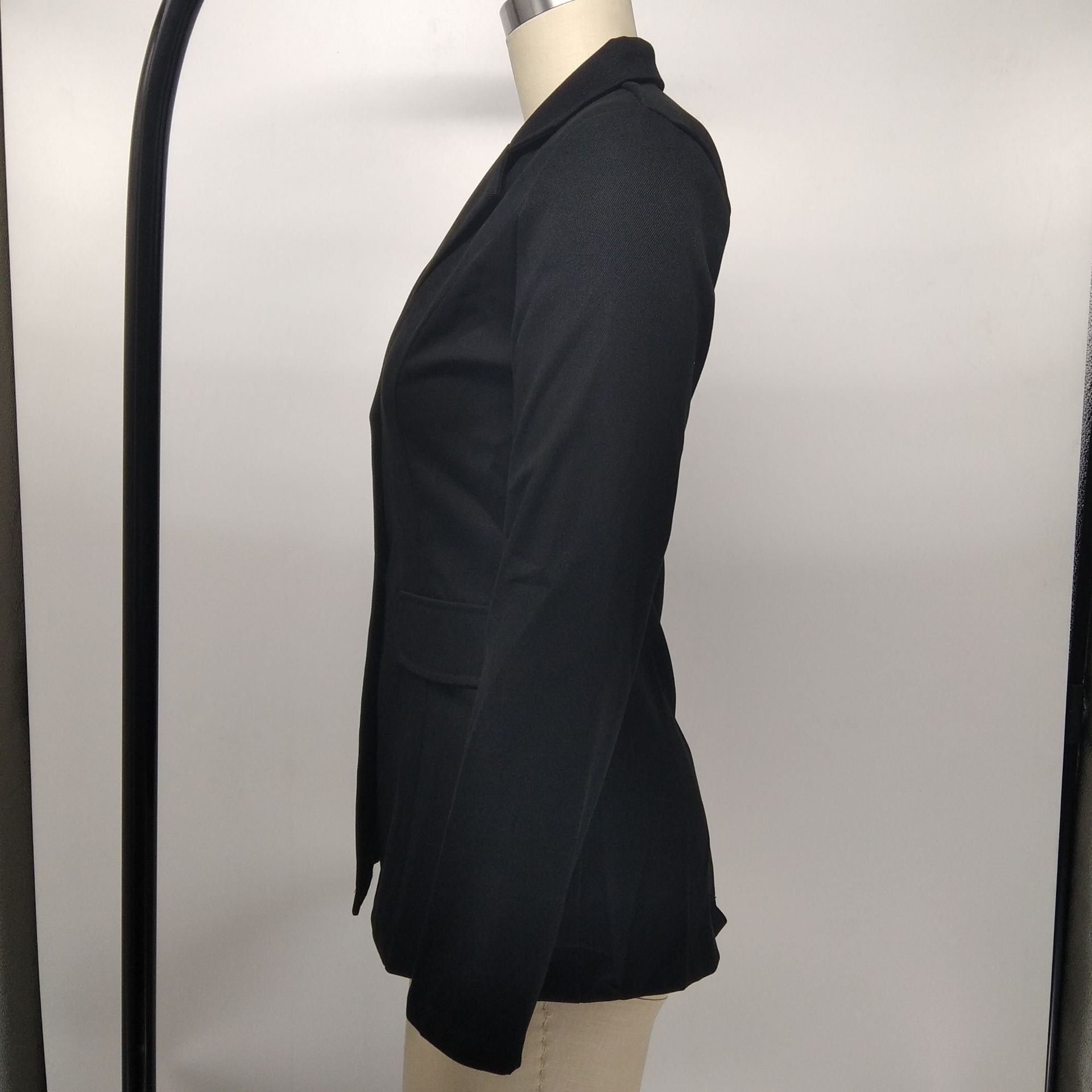 Fashion Women'S Solid Color Slim Fit Blazer Jacket 7