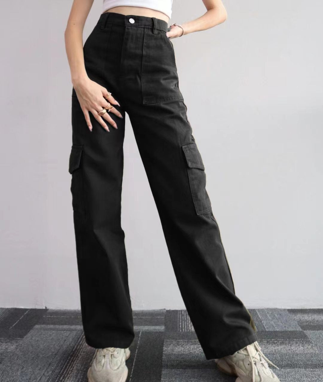 Women Casual Pocket Pants 15