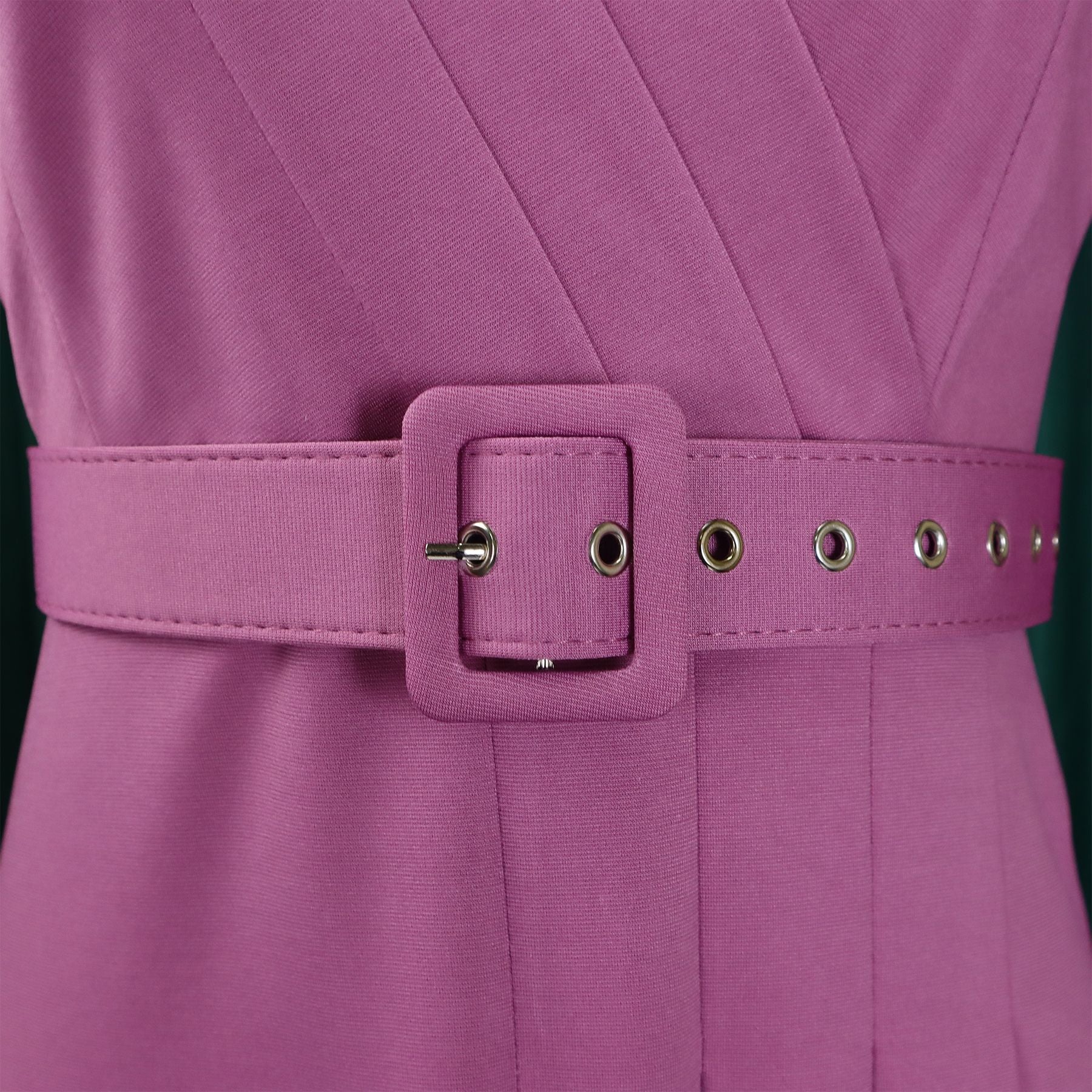 Women v-neck pleated elastic elegant African dress 14