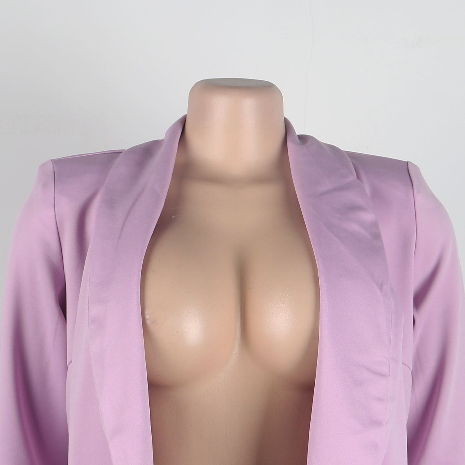 Women Fall/Winter Solid Long Sleeve Casual Blazer 40