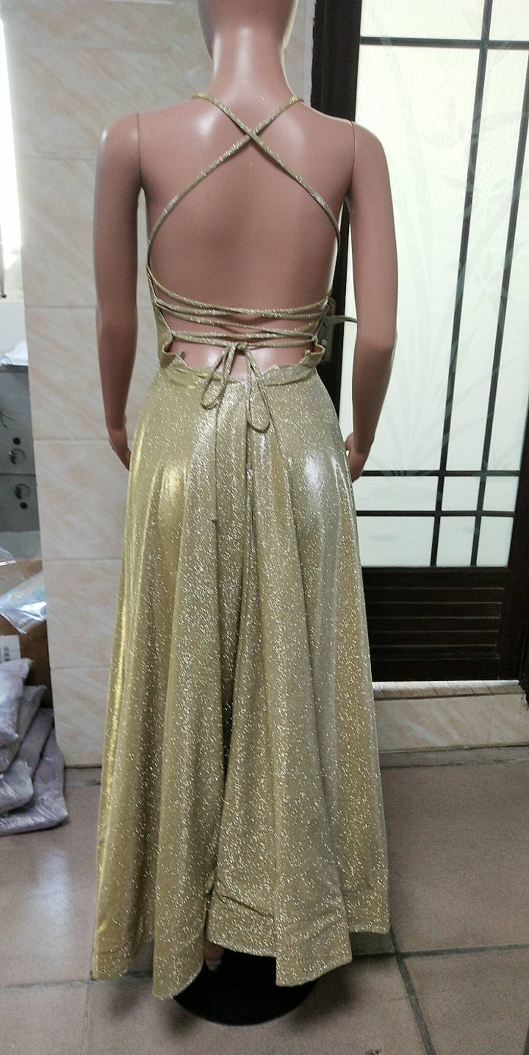 Spring Long Strap Glitter Formal Party Dress -（Processing time need 3-6 days） 23