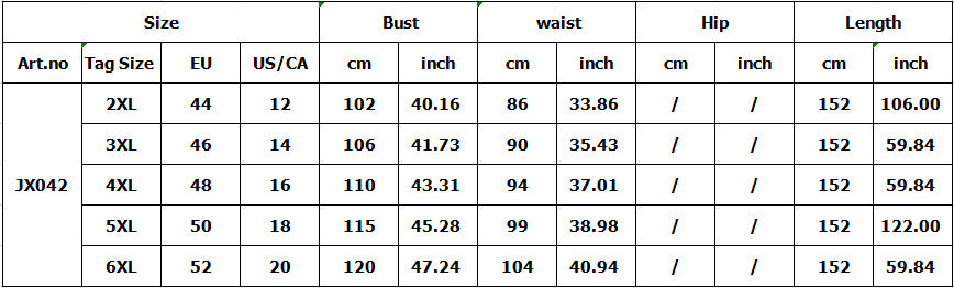 African Plus Size Women's Round Neck Print Long Dress 5