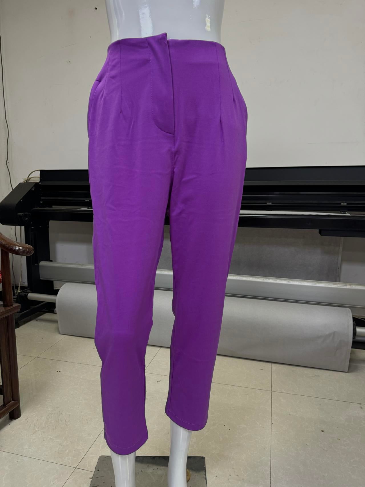 Women Casual Solid Pant 27